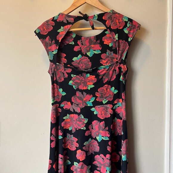 Talula Aritzia Palmetto Mini Skater Dress - Floral - Size M - Picture 3 of 5